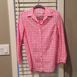 Gingham Vineyard Vines Top